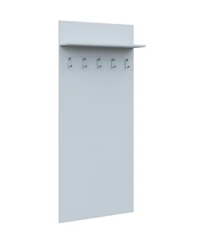 VN - 03 stěna věšáková 800x220x1800 mm, 5-háček Laura, Laura, bílá