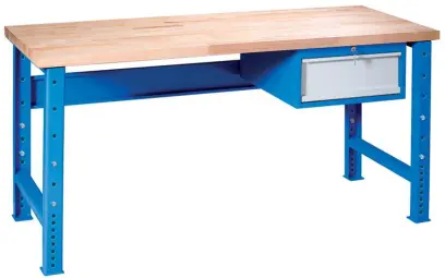 A 120/80 dílenský pracovní stůl - výškově stavitelný