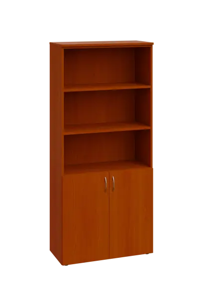 EN 5 - 8DN3 skříň 2-dveřová/otevřená, široká lamino - třešeň šumavská