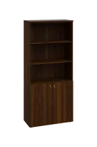 EN 5 - 8DN3 skříň 2-dveřová/otevřená, široká lamino - ořech královský