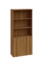 EN 5 - 8DN3 skříň 2-dveřová/otevřená, široká lamino - ořech světlý