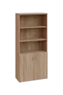 EN 5 - 8DN3 skříň 2-dveřová/otevřená, široká lamino - dub bardolino