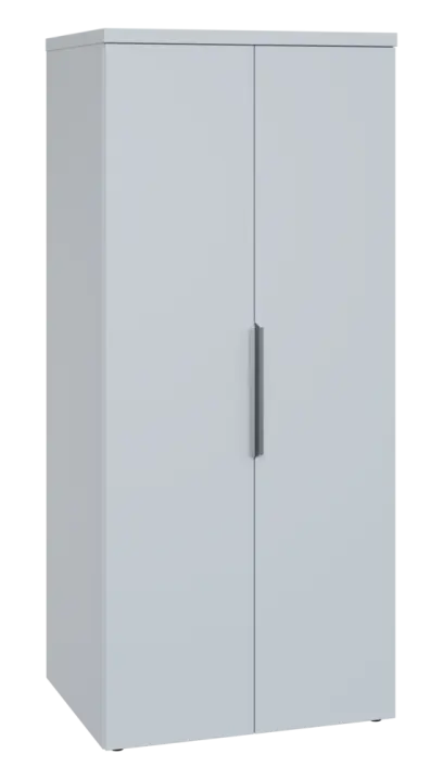 SIST 5 - 82 šatní skříň, 2-dveřová, tyč, 1820x800x600, bílá