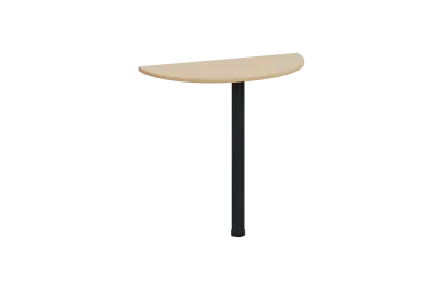 EJD 1 - 81 přístavba jednací, kovová podnož černá, síla desky 18 mm, široká 800 mm, bříza irská