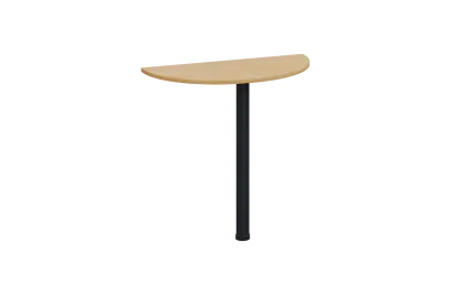 EJD 1 - 81 přístavba jednací, kovová podnož černá, síla desky 18 mm, široká 800 mm, javor horský