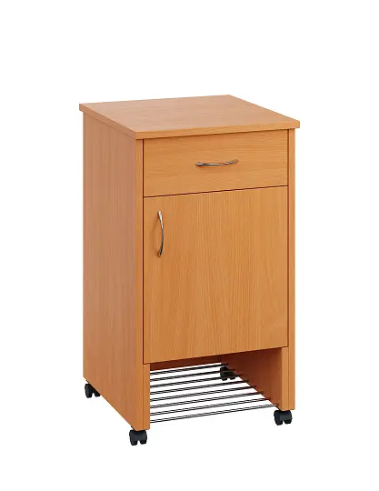 NSL - 12 stolek noční k lůžku, pravostranný, lamino - buk Royal