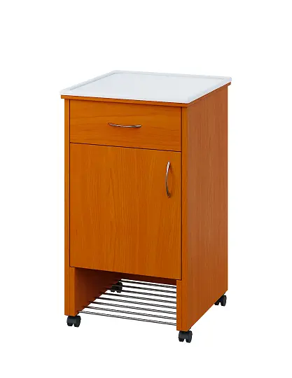 NSL - 12 PV stolek noční k lůžku, levostranný, lamino - třešeň šumavská