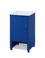NSL - 12 PV stolek noční k lůžku, levostranný, lamino - královská modř