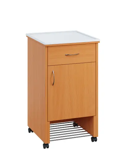 NSL - 12 PV stolek noční k lůžku, pravostranný, lamino - buk Royal