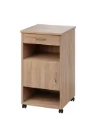 NSL - 16 stolek noční k lůžku, levostranný, lamino - dub bardolino