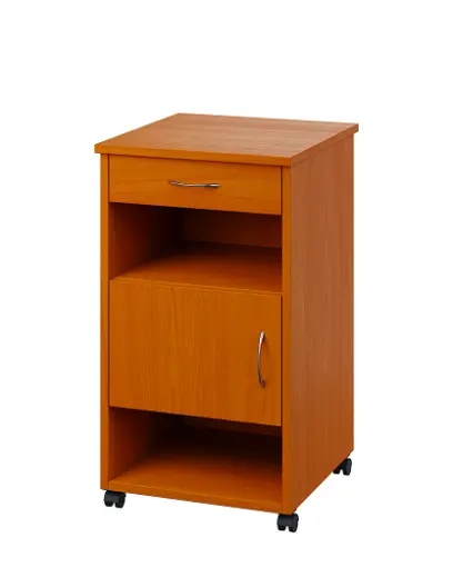 NSL - 16 stolek noční k lůžku, levostranný, lamino - třešeň šumavská