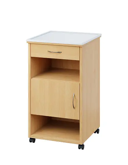 NSL - 16 PV stolek noční k lůžku, levostranný, lamino - javor horský