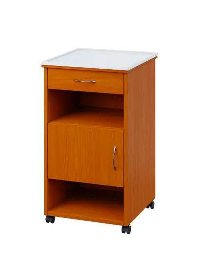 NSL - 16 PV stolek noční k lůžku, levostranný, lamino - třešeň šumavská