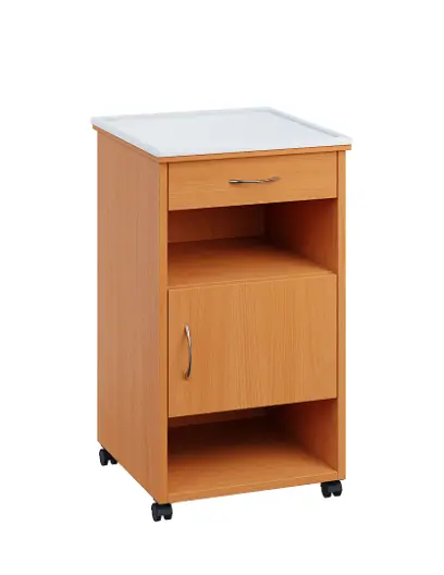 NSL - 16 PV stolek noční k lůžku, pravostranný, lamino - buk Royal