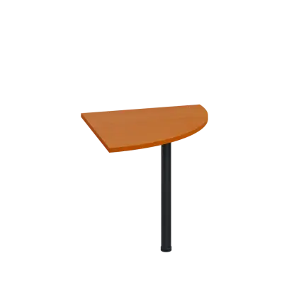 LS 28 - 8 deska spojovací, kovová podnož černá, síla desky 25 mm, široká 800 mm, třešeň šumavská