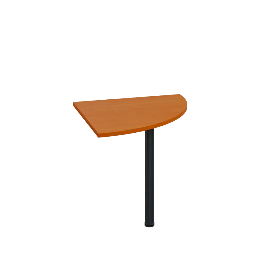 LS 28 - 8 deska spojovací, kovová podnož černá, síla desky 25 mm, široká 800 mm, třešeň šumavská