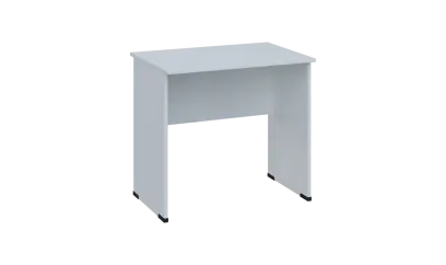 TP 6 - 8 stůl kancelářský, dřevěná podnož, deska 18 mm, široký 800 mm, bílá