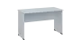 TP 6 - 12 stůl kancelářský, dřevěná podnož, deska 18 mm, široký 1200 mm, bílá
