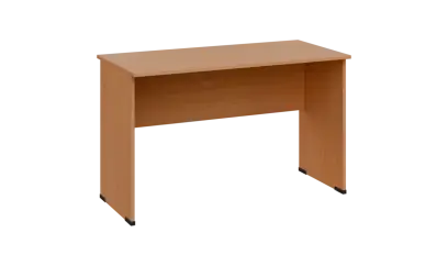 TP 6 - 12 stůl kancelářský, dřevěná podnož, deska 18 mm, široký 1200 mm, buk royal