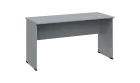 TP 6 - 14 stůl kancelářský, dřevěná podnož, deska 18 mm, široký 1400 mm, šedá