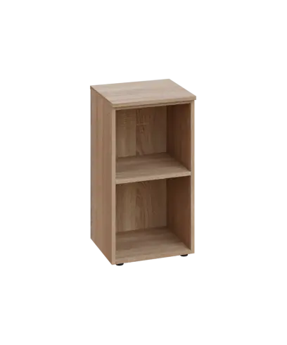 EN 2 - 4N skříňka otevřená, úzká lamino - dub bardolino