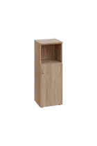 EN 3 - 4DN skříňka  dveřová/nika, úzká, pravá lamino - dub bardolino