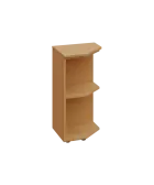 EZ 2 - 4 skříňka rohová, vnější, úzká lamino - buk Royal, pravé provedení