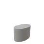 ELIPSA MALÁ taburet, koženka šedá