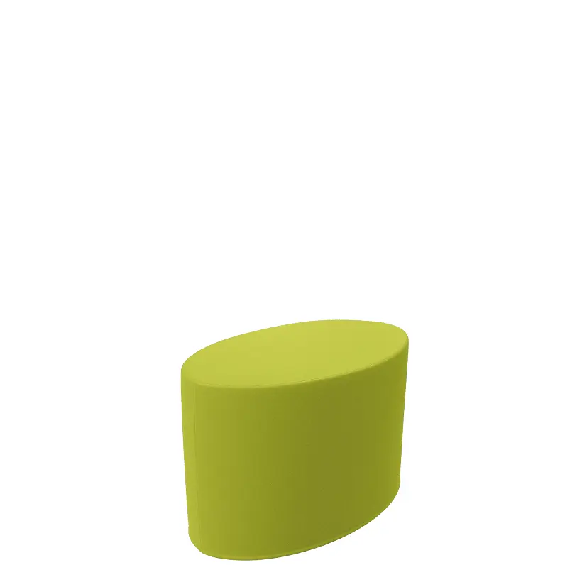 ELIPSA MALÁ taburet, koženka zelená Apple