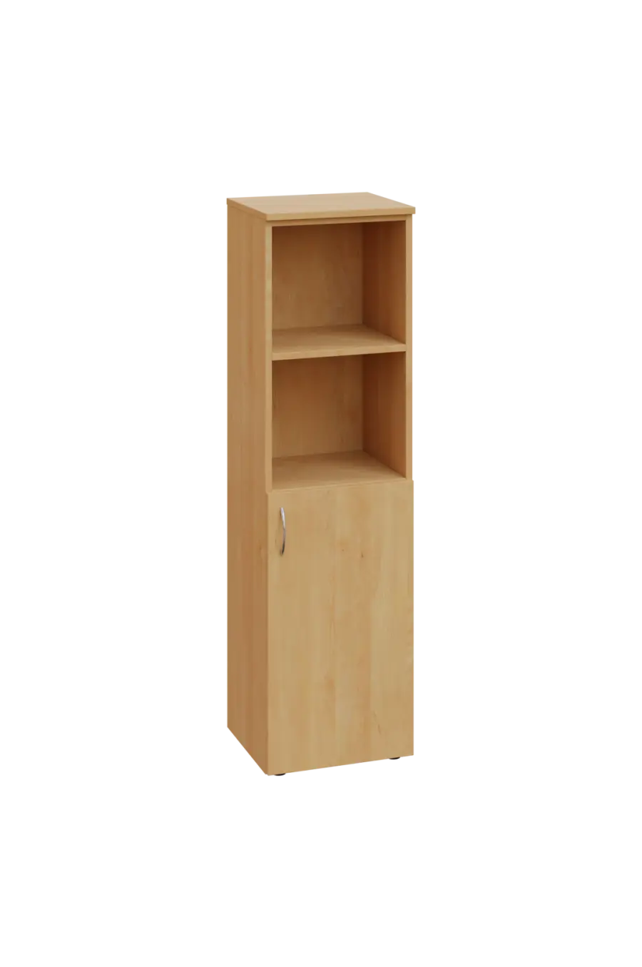 EN 4 - 4DN2 skříň 1-dveřová/otevřená, úzká, pravá lamino - javor horský