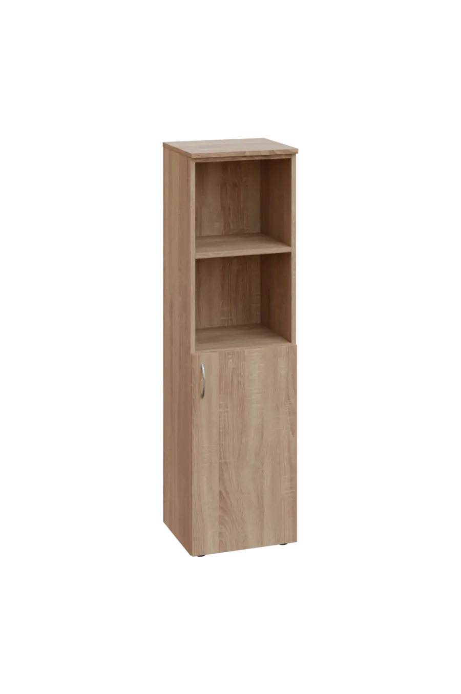 EN 4 - 4DN2 skříň 1-dveřová/otevřená, úzká, pravá lamino - dub bardolino