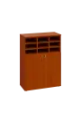 ERG - 3 kancelářská skříň, 2-dveřová/registrační vložka, 1100x800x400, třešeň šumavská