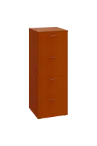 EKA 44 kartotéka, 4-zásuvková, s centrálním zámkem, 1450x430x580, třešeň šumavská