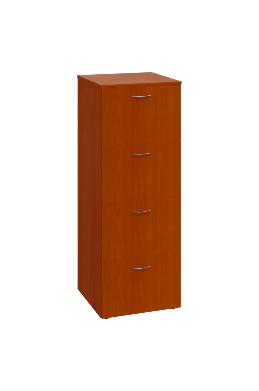 EKA 44 kartotéka, 4-zásuvková, s centrálním zámkem, 1450x430x580, třešeň šumavská