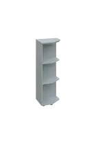 EZ 3 - 4 skříňka rohová, vnější, úzká lamino - šedá, pravé provedení