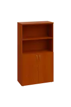 EN 4 - 8DN2 skříňka 2-dveřová/otevřená, široká lamino - třešeň šumavská