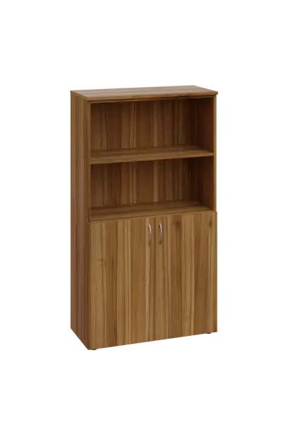 EN 4 - 8DN2 skříňka 2-dveřová/otevřená, široká lamino - ořech světlý