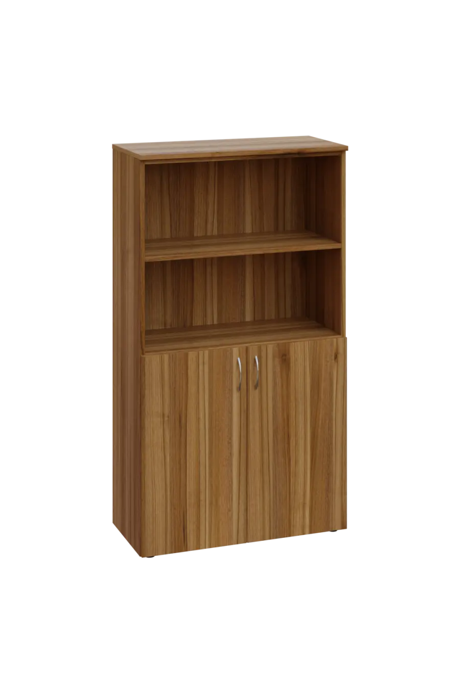 EN 4 - 8DN2 skříňka 2-dveřová/otevřená, široká lamino - ořech světlý