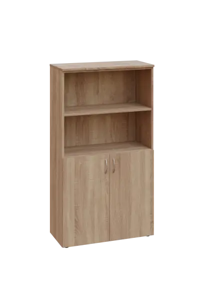 EN 4 - 8DN2 skříňka 2-dveřová/otevřená, široká lamino - dub bardolino