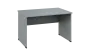 OPL 28 - 12 stůl kancelářský, dřevěná podnož, deska 25 mm, široký 1200 mm, šedá