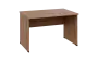 OPL 28 - 12 stůl kancelářský, dřevěná podnož, deska 25 mm, široký 1200 mm, dub bardolino