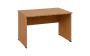 OPL 28 - 12 stůl kancelářský, dřevěná podnož, deska 25 mm, široký 1200 mm, buk royal