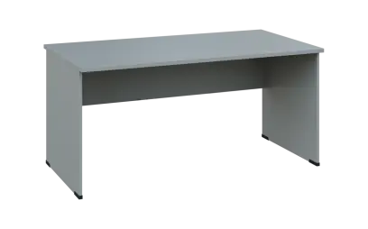 OPL 28 - 16 stůl kancelářský, dřevěná podnož, deska 25 mm, široký 1600 mm, šedá OPL 28 - 16 stůl kancelářský, dřevěná podnož, deska 25 mm, široký 1600 mm, šedá