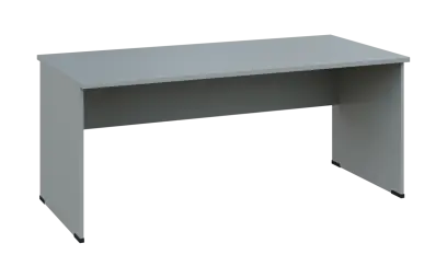 OPL 28 - 18 stůl kancelářský, dřevěná podnož, deska 25 mm, široký 1800 mm, šedá OPL 28 - 18 stůl kancelářský, dřevěná podnož, deska 25 mm, široký 1800 mm, šedá