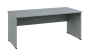 OPL 28 - 18 stůl kancelářský, dřevěná podnož, deska 25 mm, široký 1800 mm, šedá