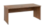 OPL 28 - 18 stůl kancelářský, dřevěná podnož, deska 25 mm, široký 1800 mm, dub bardolino
