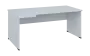 ORL 28 - 184 stůl kancelářský, rohový, levý, dřevěná podnož, deska 25 mm, široký 1800 mm, bílá