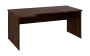 ORL 28 - 184 stůl kancelářský, rohový, levý, dřevěná podnož, deska 25 mm, široký 1800 mm, ořech královský