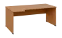 ORL 28 - 184 stůl kancelářský, rohový, levý, dřevěná podnož, deska 25 mm, široký 1800 mm, buk royal
