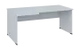 ORL 28 - 186 stůl kancelářský, rohový, levý, dřevěná podnož, deska 25 mm, široký 1800 mm, bílá